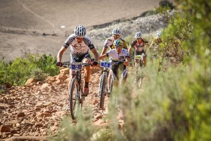 The terrain is so tough that even the pros get forced off their bikes in places (Pic: Attakwas)