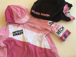 Our Cape Epic kit - that is a lot of pink!